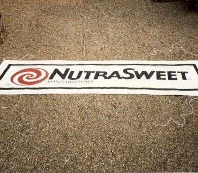 Nutra Sweet Printed Banner