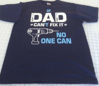 Printed DAD T Shirt