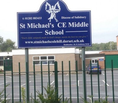 School Signs Dorset