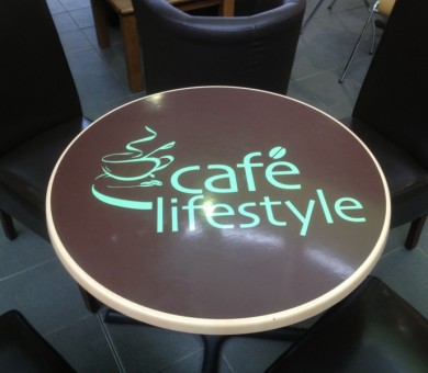 Vinyl Graphics for Tables